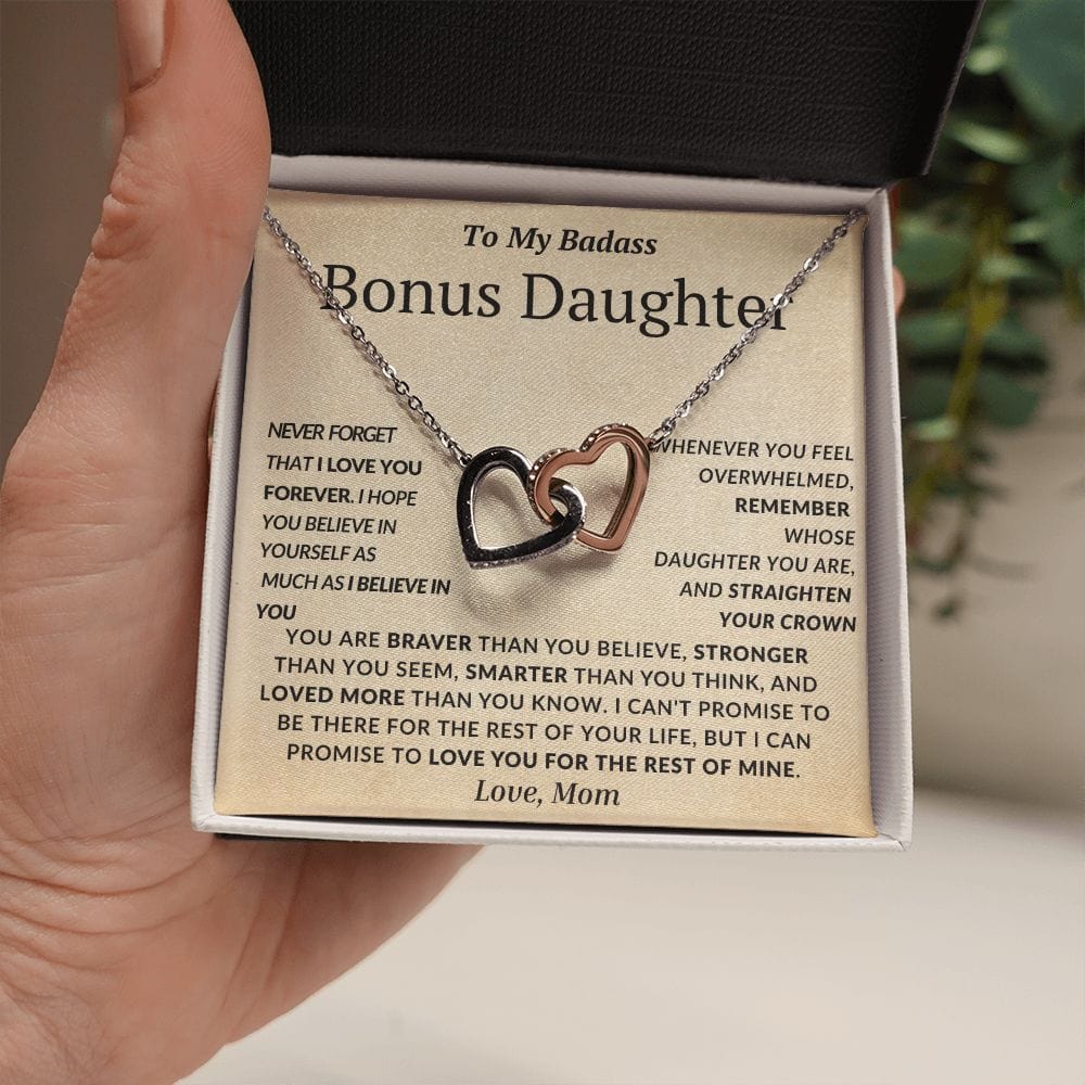 Interlocking Hearts- Bonus Daughter-Mom