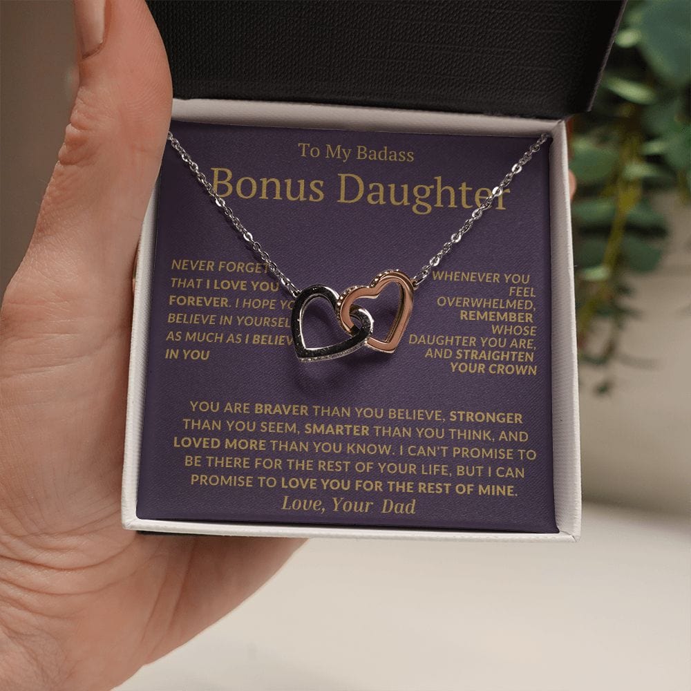 Interlocking Hearts Bonus Daughter-Dad