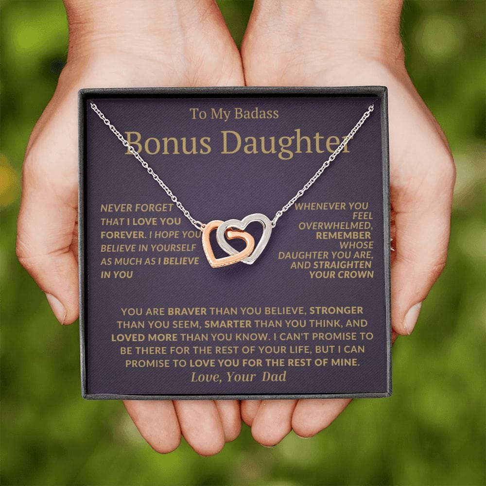 Interlocking Hearts Bonus Daughter-Dad