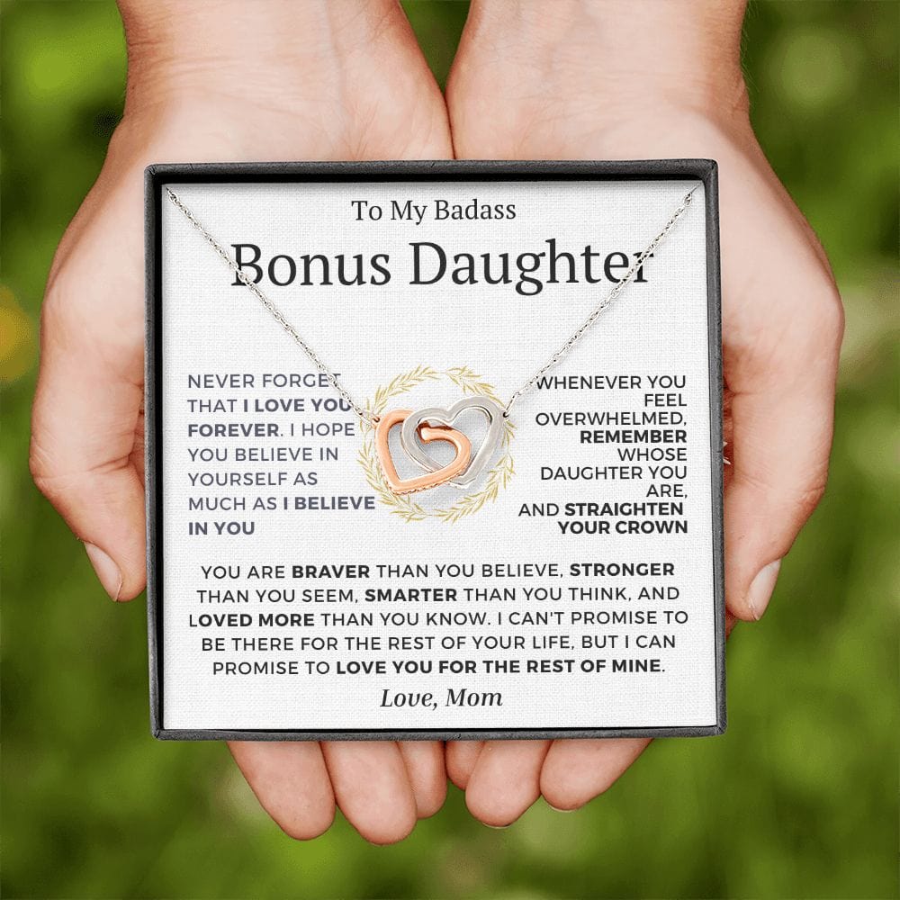 Interlocking Hearts- Bonus Daughter-From Mom