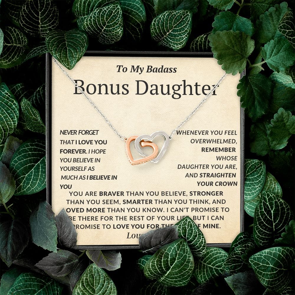 Interlocking Hearts- Bonus Daughter-Mom