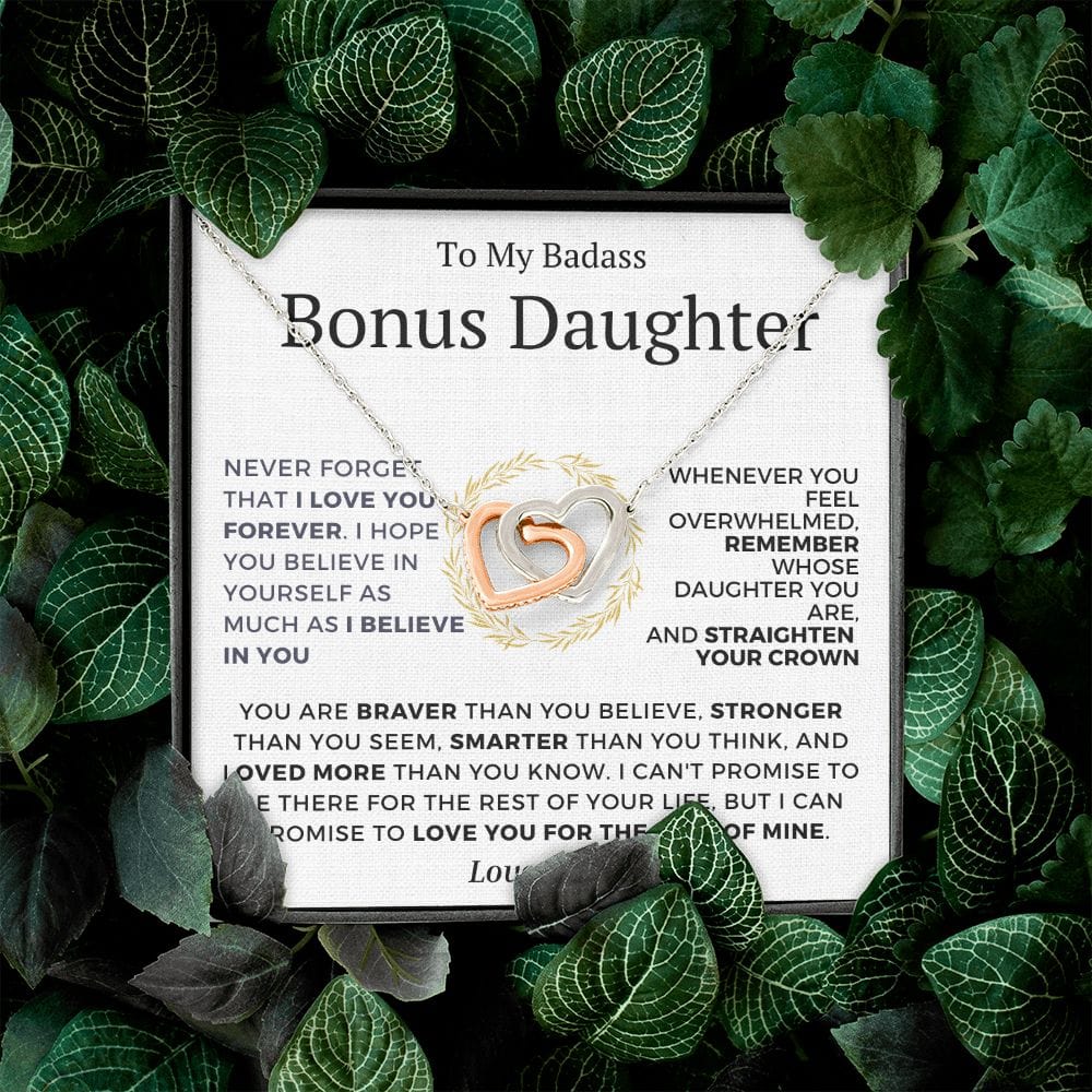 Interlocking Hearts- Bonus Daughter-From Mom