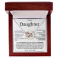 Interlocking Hearts- Daughter-Forever-Dad