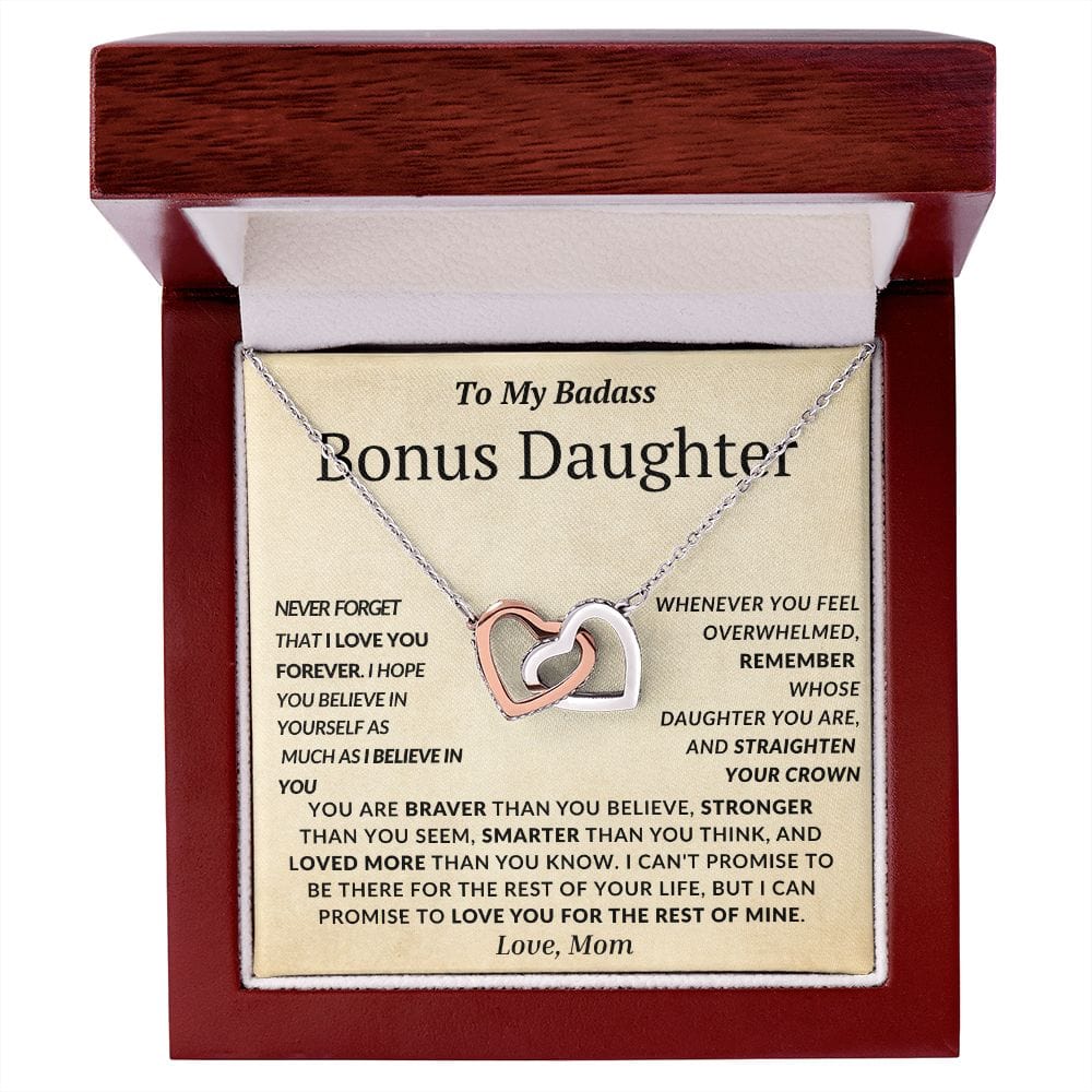 Interlocking Hearts- Bonus Daughter-Mom