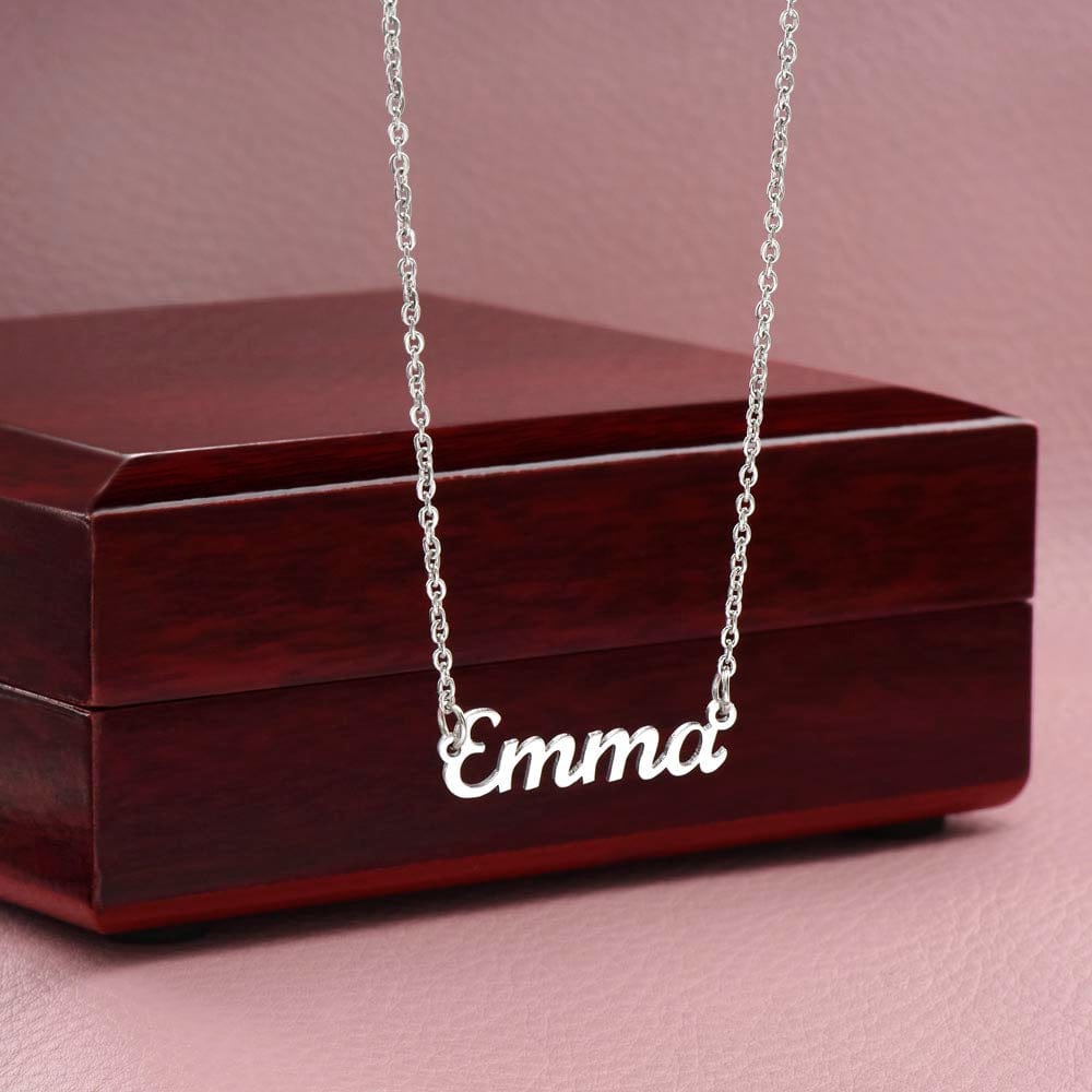 Querido Hijo Cadena Con Nombre, Personalizado. Unisex-Elija El Nombre