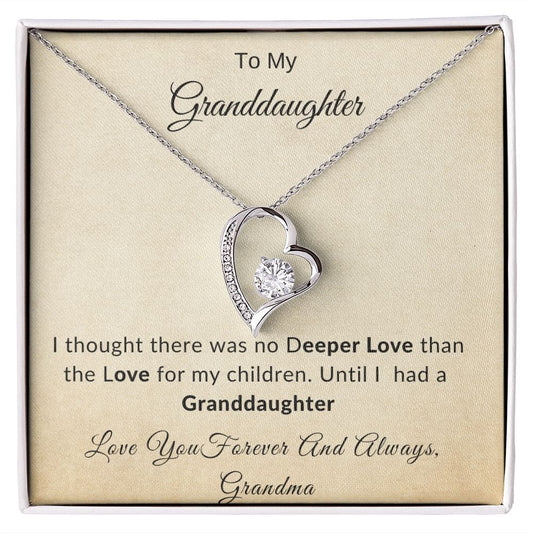 Collar Forever Love Abuela No hay amor más profundo