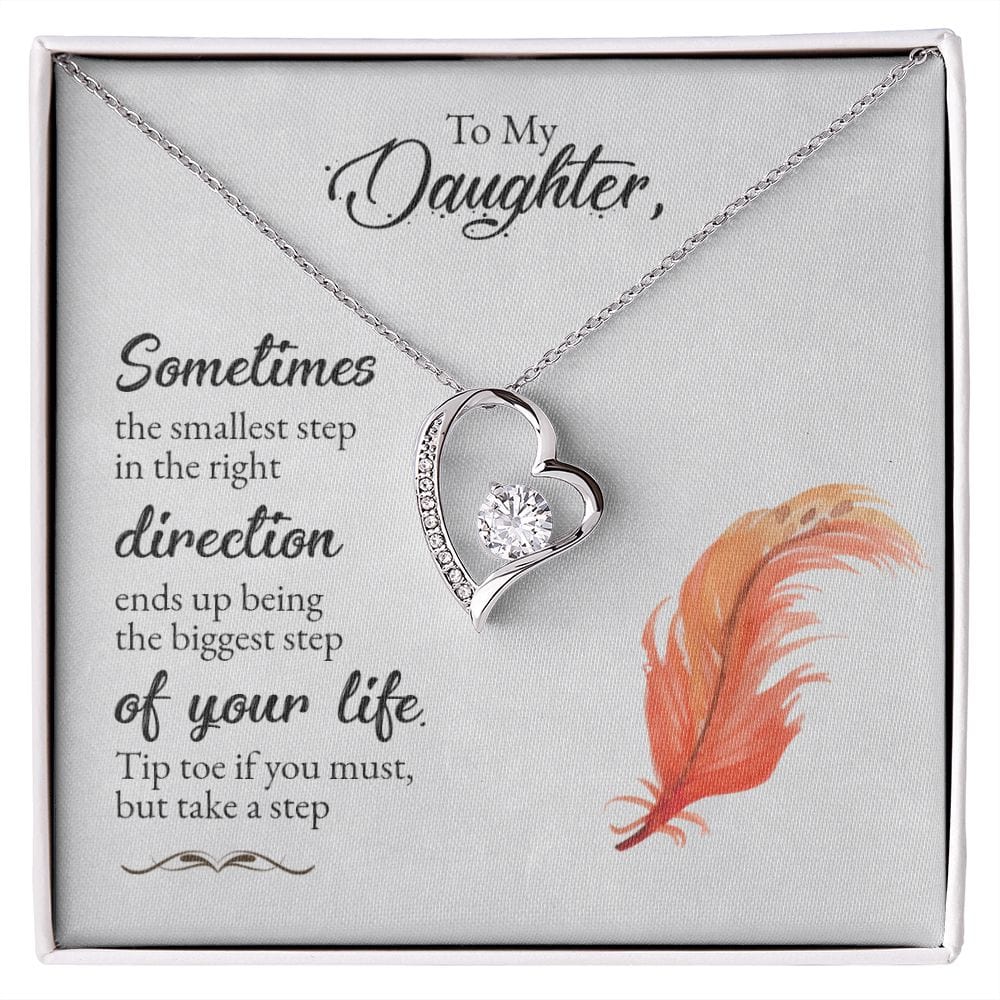 Forever Love Necklace To My Daughter