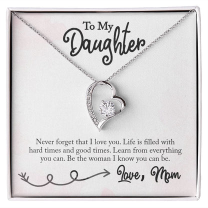 For Daughter  Forever Love Necklace