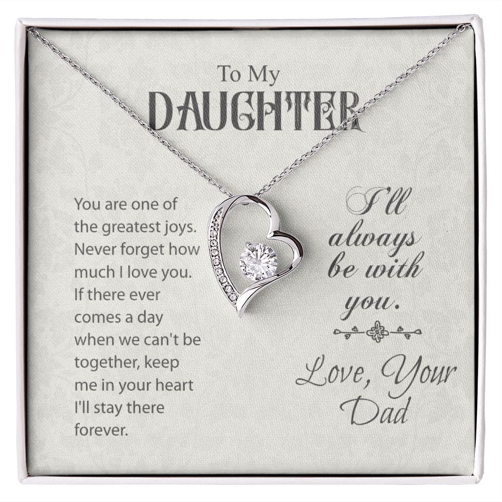 Forever Love Necklace For Daughter