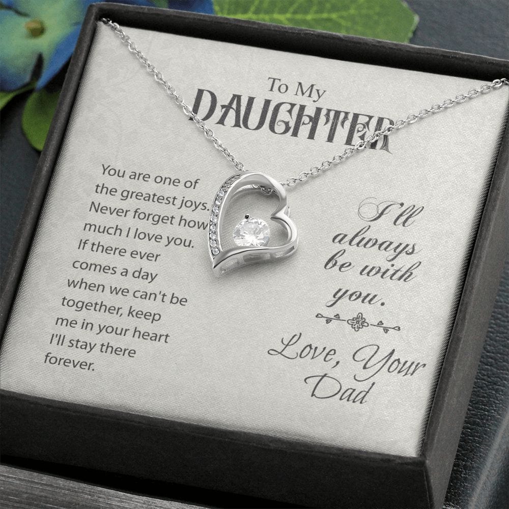 Forever Love Necklace For Daughter