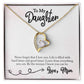 For Daughter  Forever Love Necklace