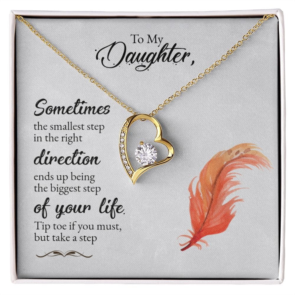 Forever Love Necklace To My Daughter