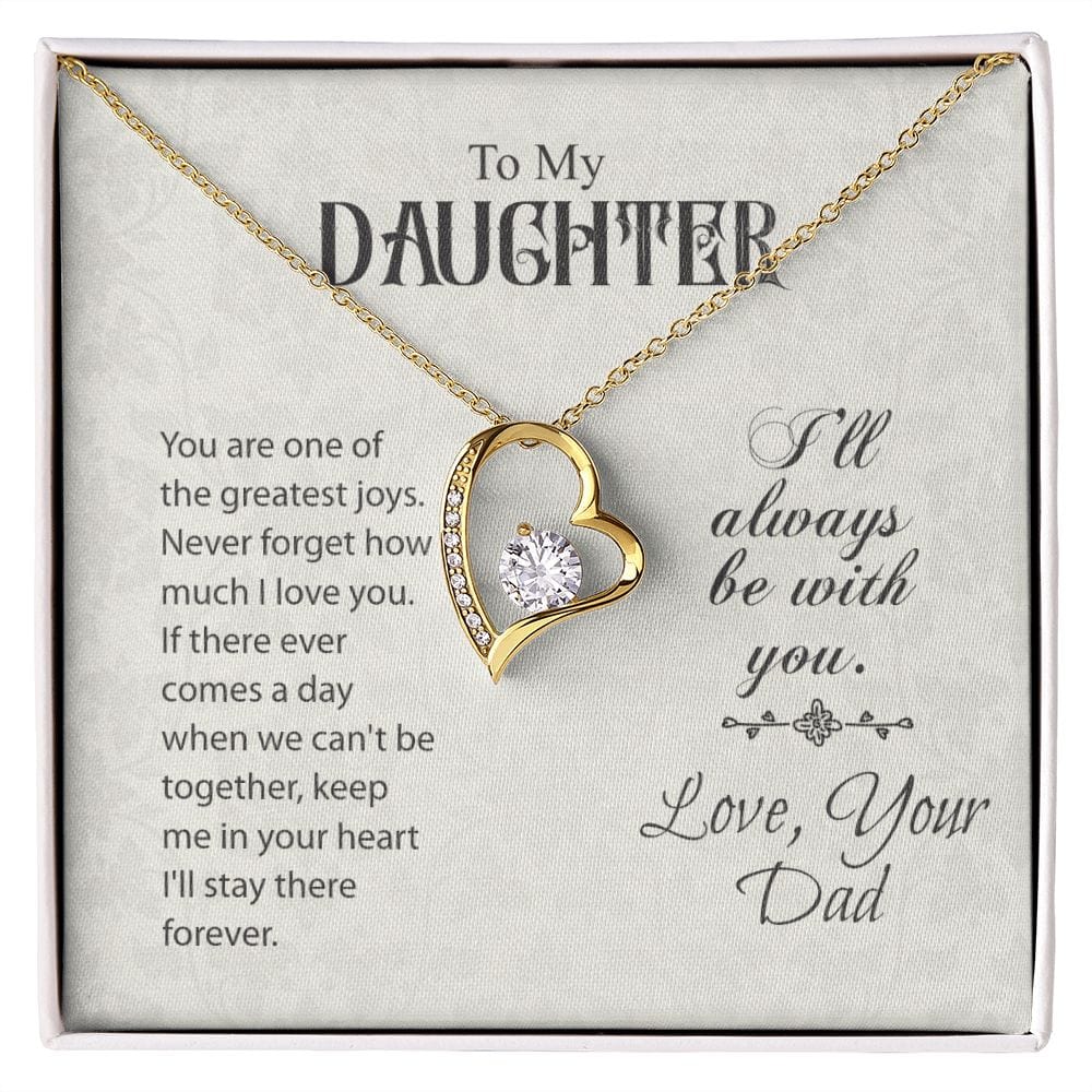 Forever Love Necklace For Daughter