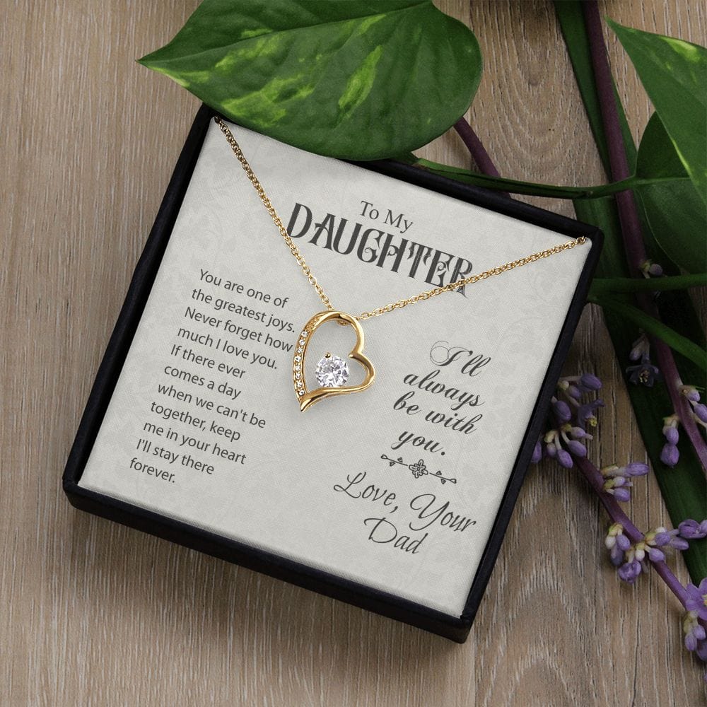 Forever Love Necklace For Daughter