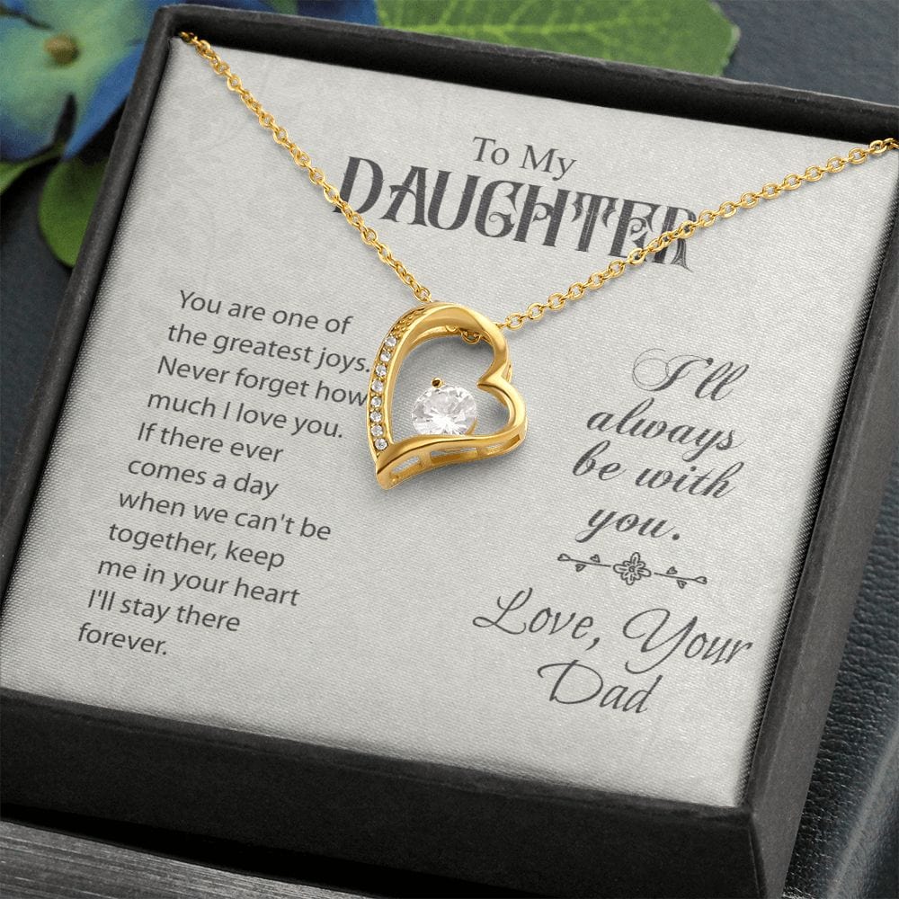 Forever Love Necklace For Daughter