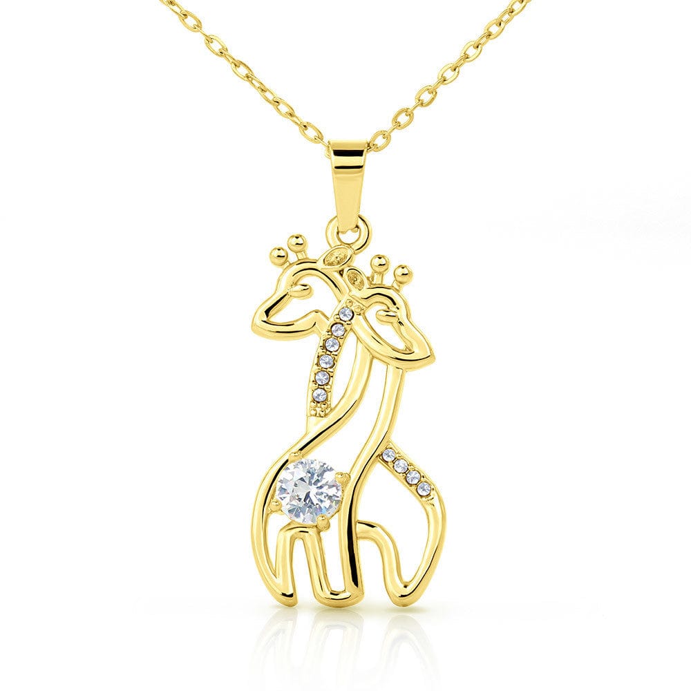 Collar de jirafa para hija-Te amo en pedazos